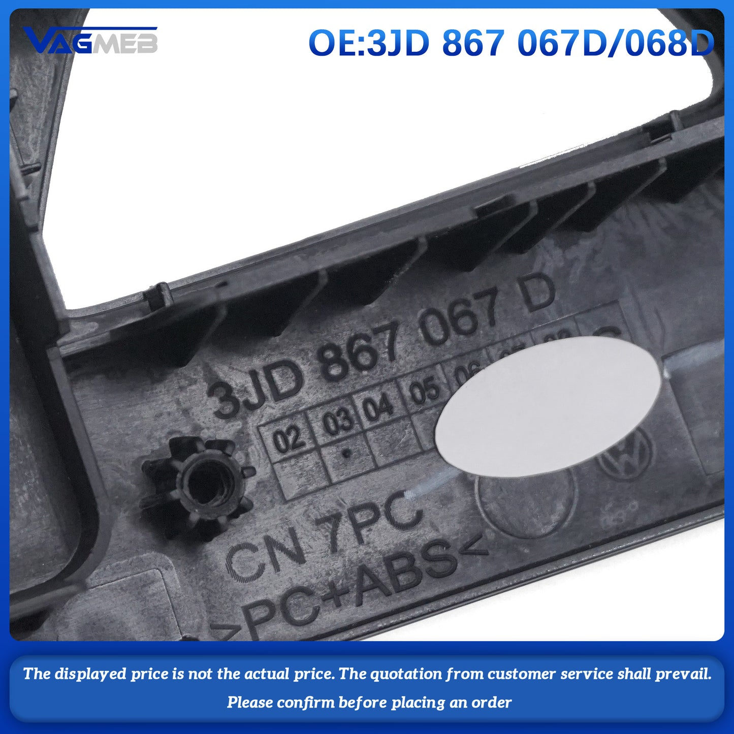 For VW Passat B9 Harman speaker cover 3JD 867 067D 068D
