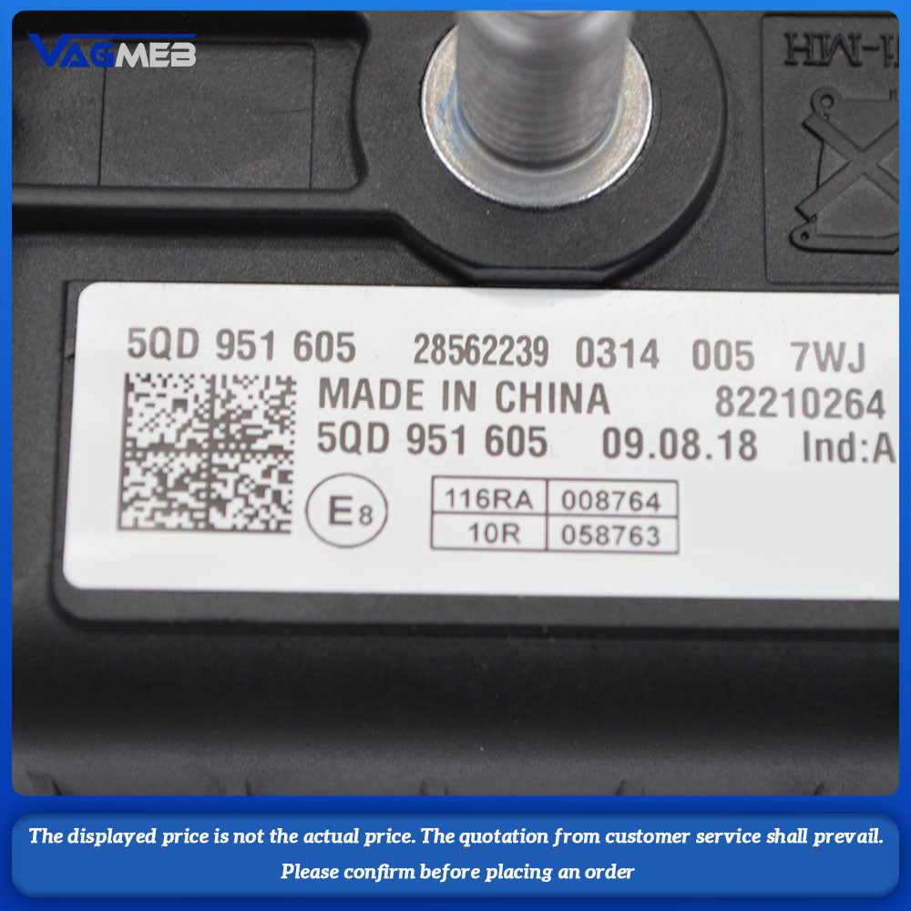 For VW Golf 7 Car Security Alarm Siren Horn MQB Auto Interior Parts For Passat B8 Tiguan A3 8V 5Q0 951 605 A 5QD951605