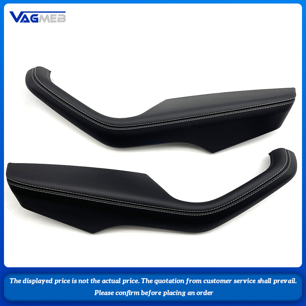 For Audi A4B9 sedan edition Four door inner handle leather white line 8W0 867 173A 174A 373A 374A