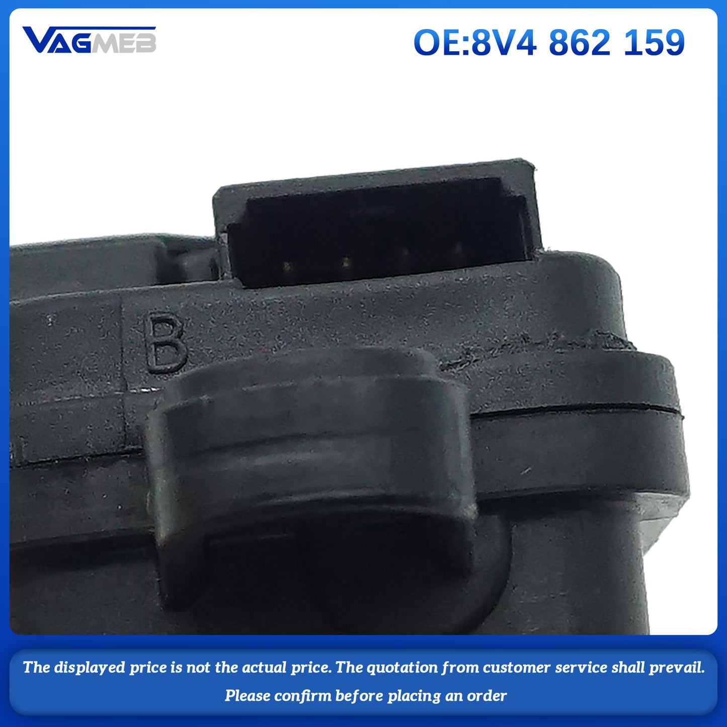 For VW Audi Seat Skoda servomotor actuator fuel flap fuel cap 8V4 862 159