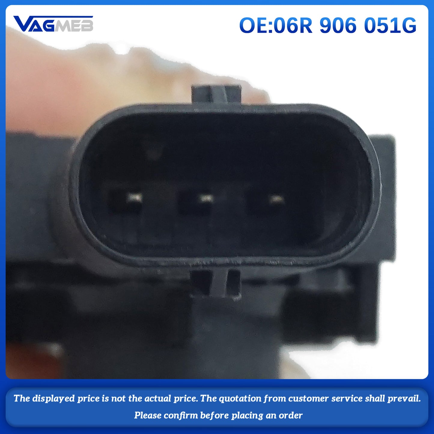 Engine Air Injection Pressure Sensor For Audi Q5 A6C8 VW Atlas PRO 06R 906 051G