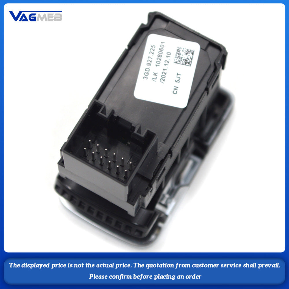 For VW Passat B8 Arteon Electronic Handbrake Button Switch 3GD 927 225
