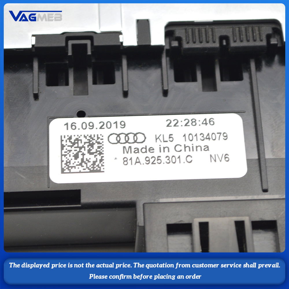 For Audi Q2 PLA multifunctional electronic parking radar switch driving mode button switch 81A 925 301C