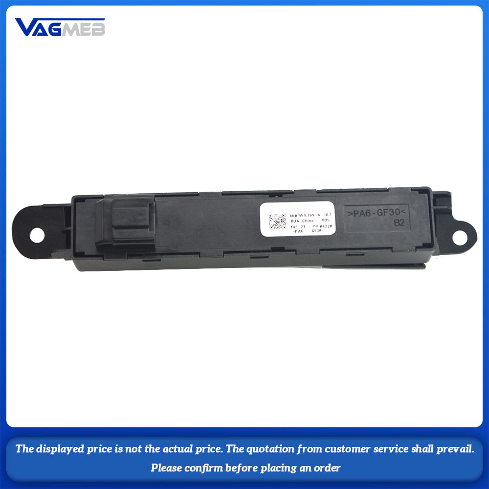 For Audi A6 4K A6 S6 A7 S7 Seat adjustment memory switch Chromium Silver 4K0 959 769A