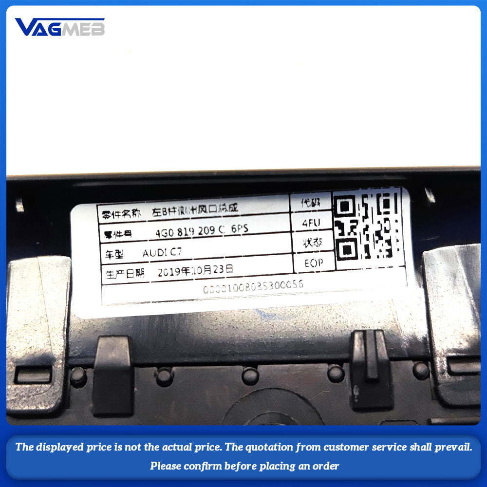 For Audi A6C7 High-quality automotive air-conditioning vents on the A-pillar 4G0 819 209C 210C