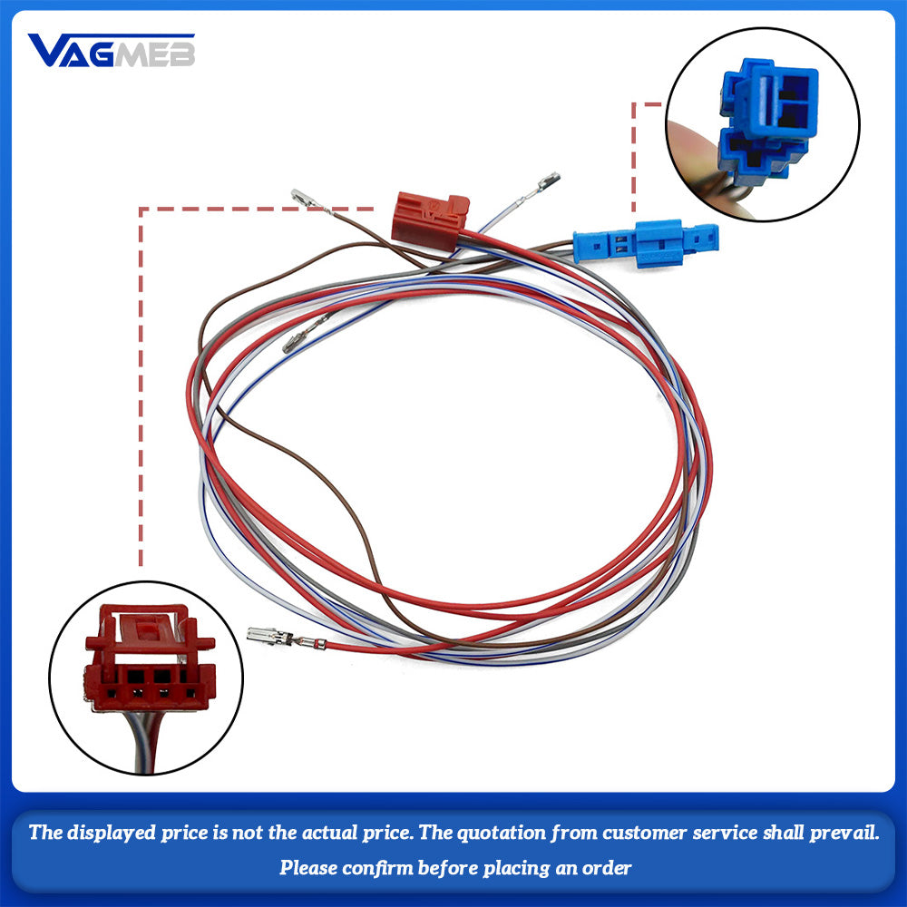 For VW Golf 8 MK8 TYPE-C Single wiring harness (Red)