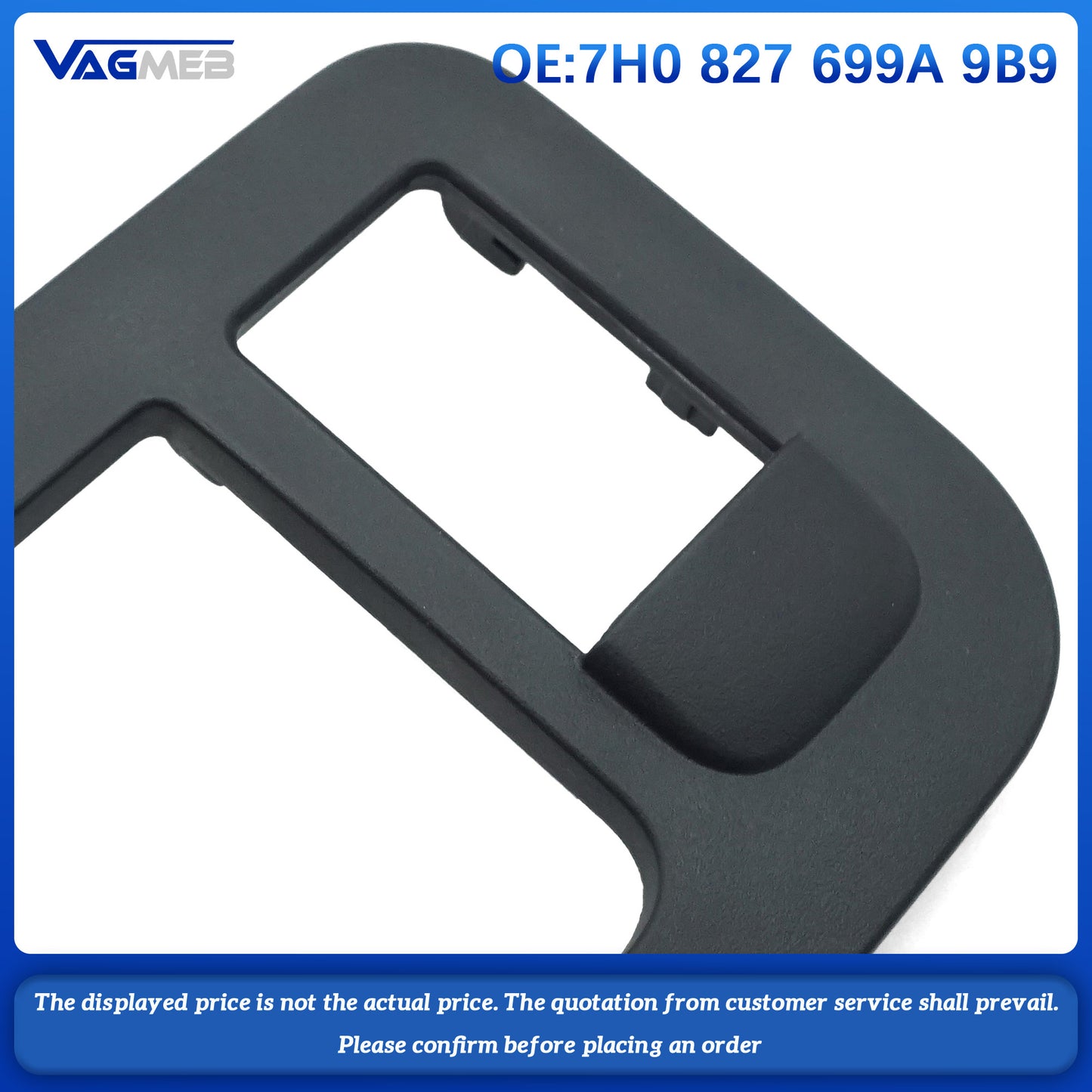 Fit for VW TRANSPORTER T5 T6 REAR BARN DOUBLE DOOR Inner Handle SEAL GASKET Trim 2003-2019 7H0 827 699 A