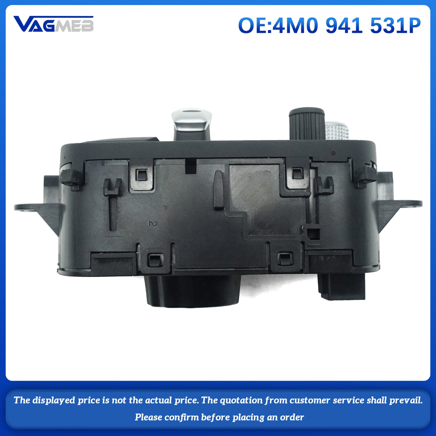 Car Headlight Control switch Headlight button Light switch For Audi A4B9 C8 Q7 A5 Q5FY 4M0 941 531 P