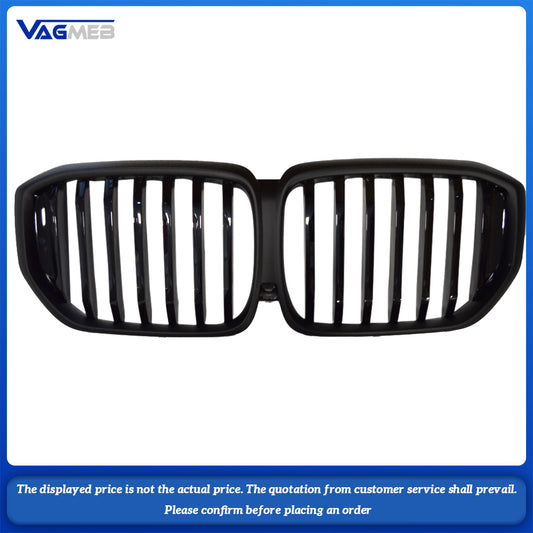 For BMW X5 grille contour light, the grille + line matte finish