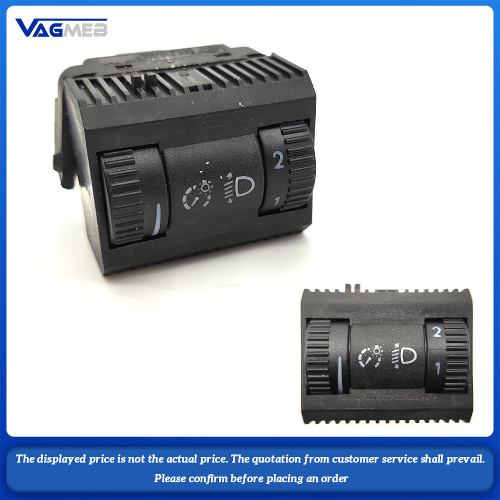 Headlight Adjustment & Dashboard Brightness Switch Button For VW POLO 2002 2003 2004 2006 2008 2010 6Q0 941 333C