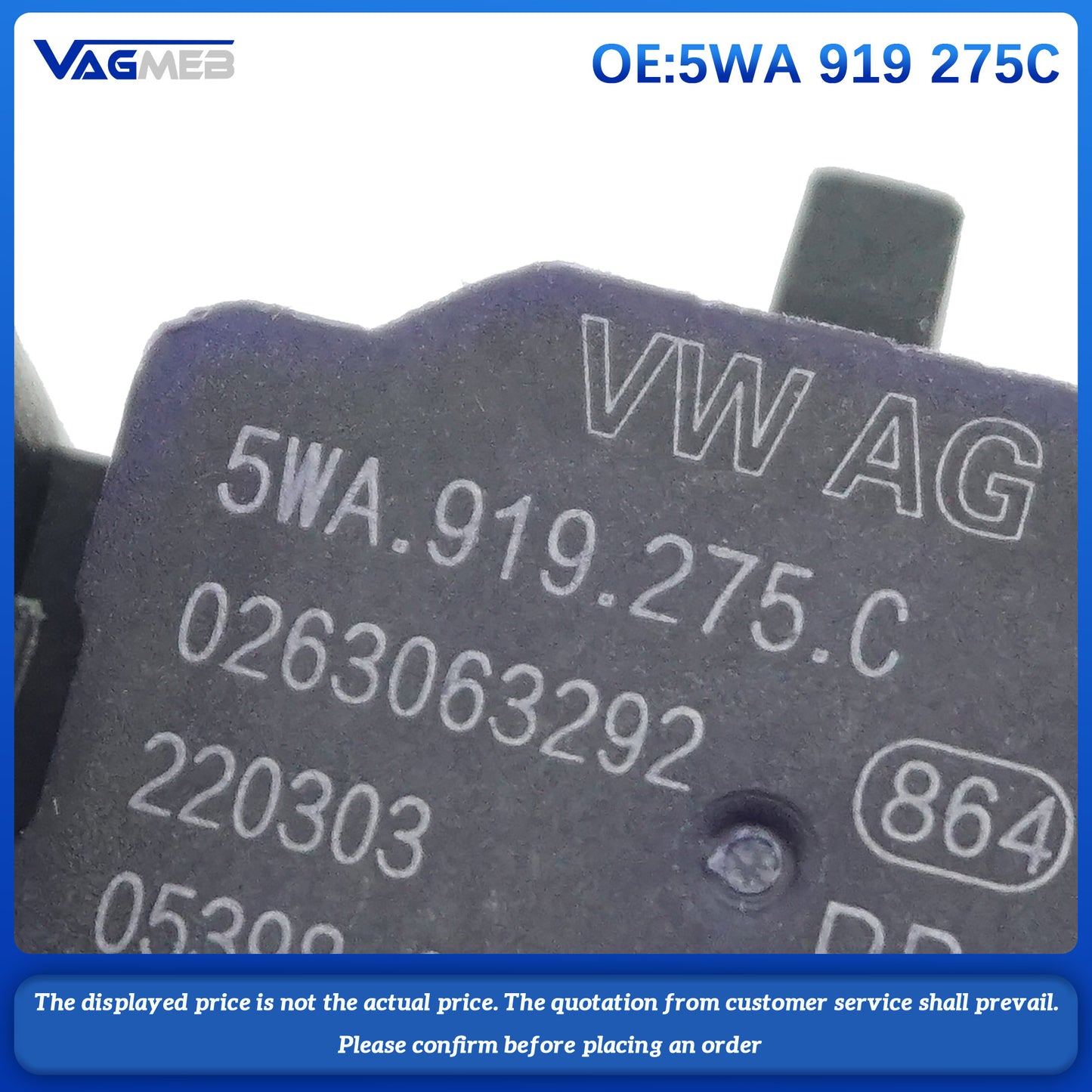 For VW Golf MK8 ID3 ID4 ID6 Audi A3 e-tron arking Radar Sensor Front Rear Side Radar 5WA 919 275C