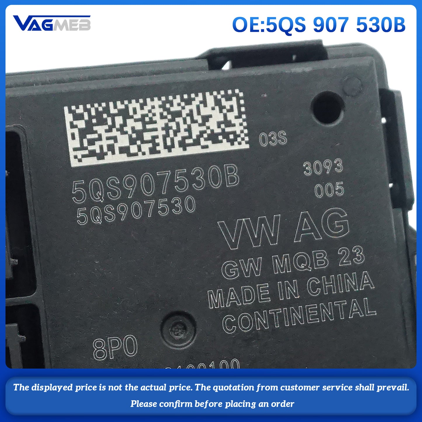 For VW Passat B9 gateway 5QS 907 530B