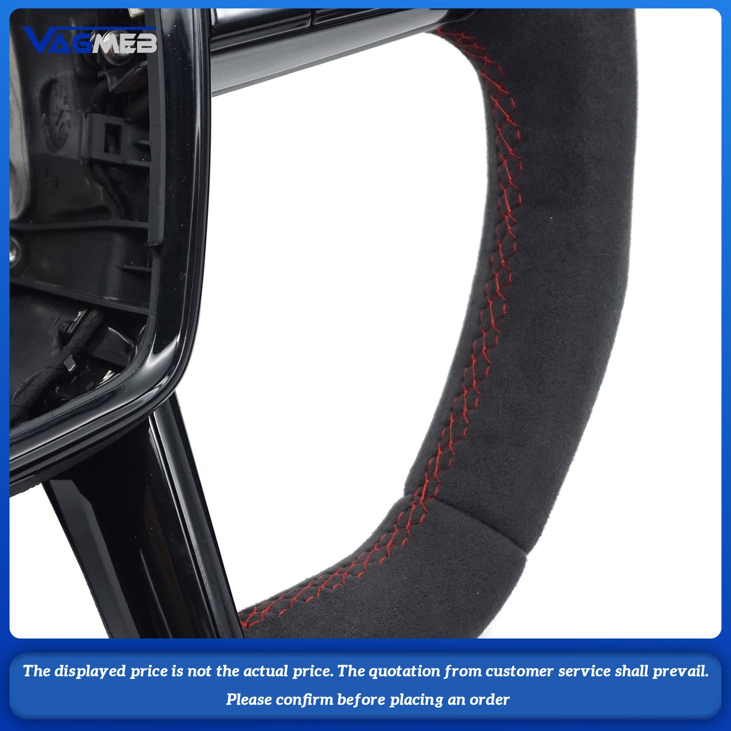 For Audi RS logo A6C8 Steering Wheel with heating