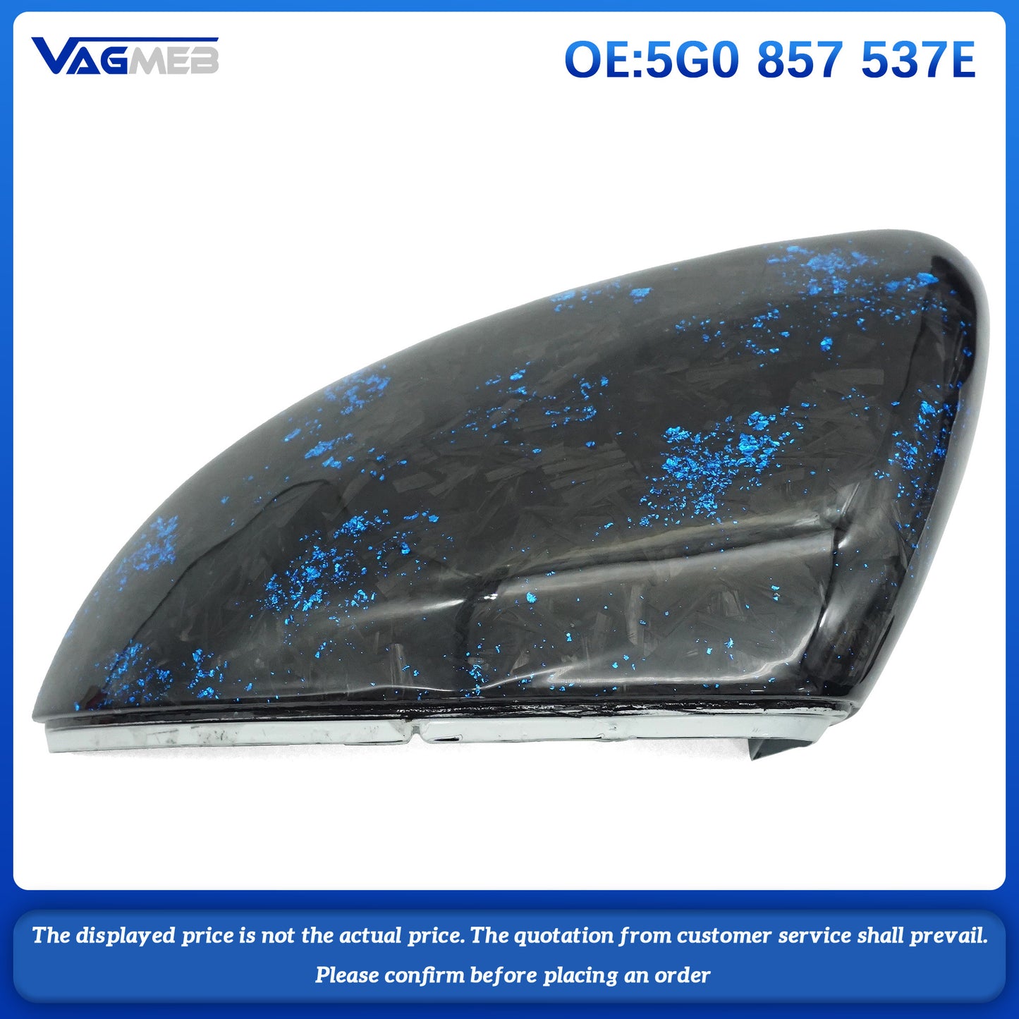 Rear View Mirror Cover For VW Golf MK7.5