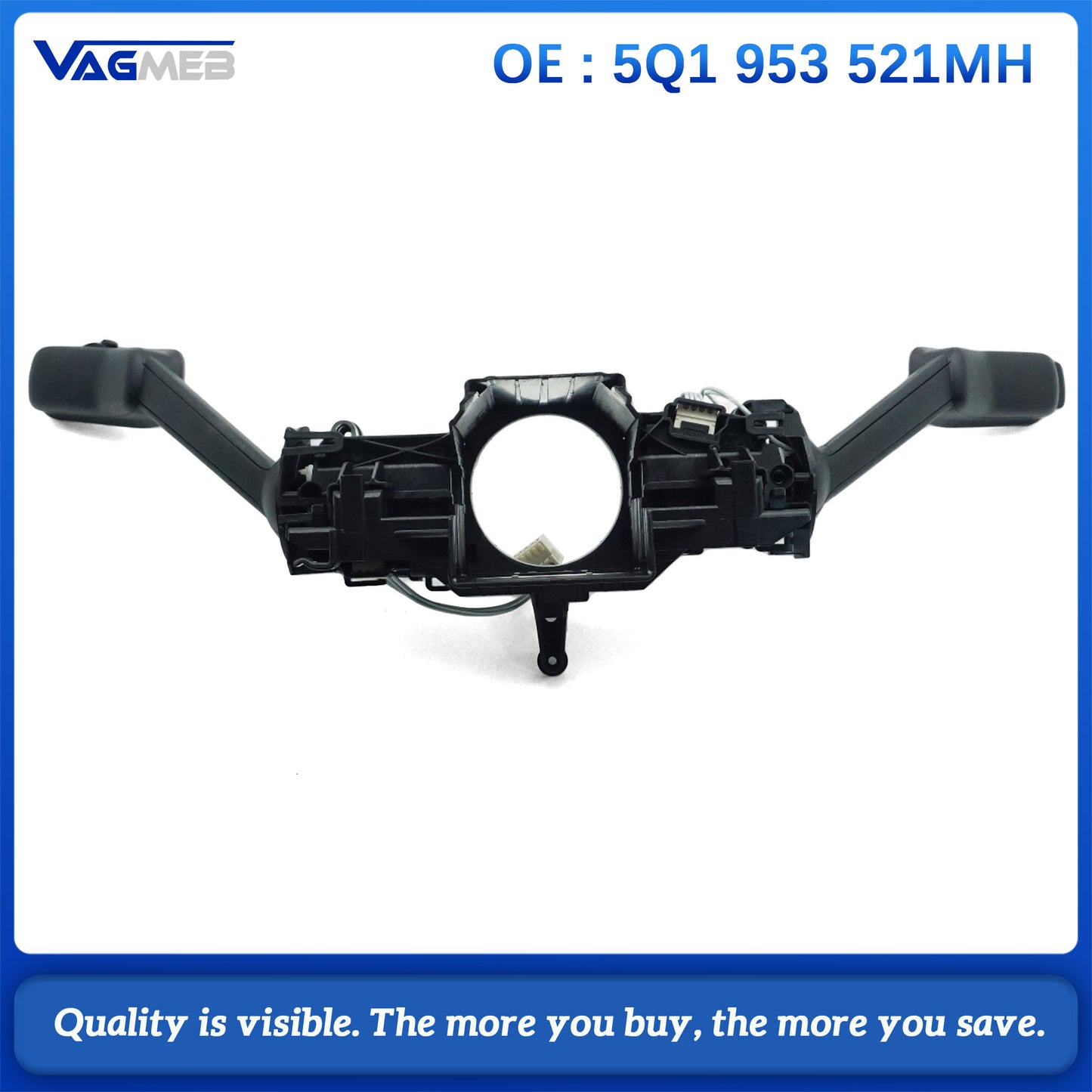 5Q1953521MH Steering Column Switch Clockspring For VW Golf 7 Passat B8 Tiguan