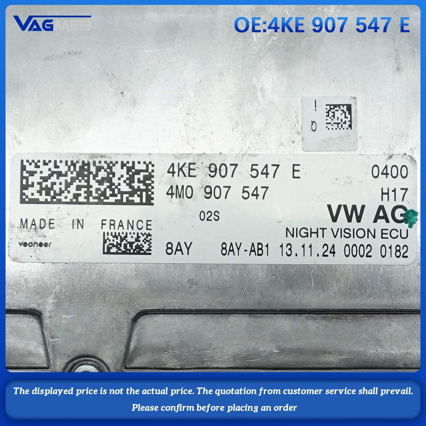 For Audi Q7 Night vision module 4KE 907 547E