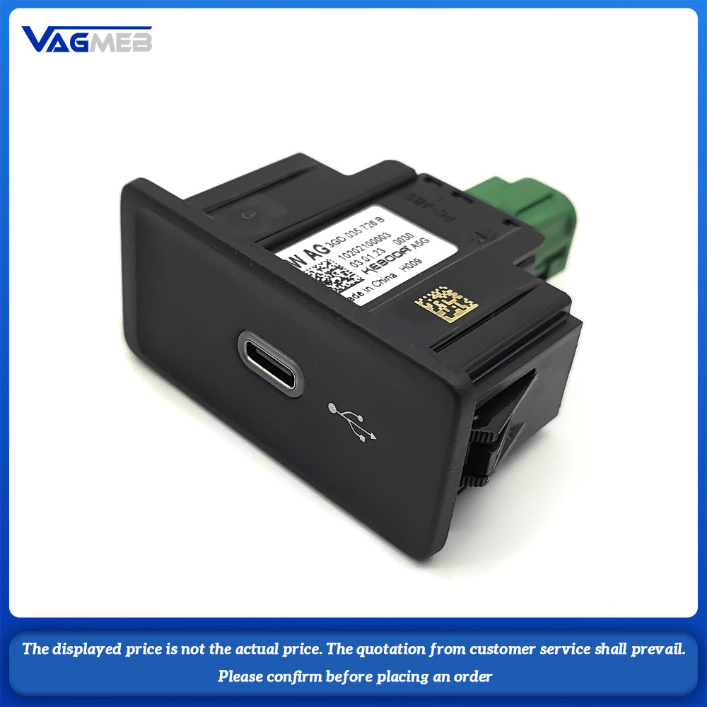 For VW Passat B8 Arteon USB switch interface 3G5 035 726 B 3GD 035 726 B