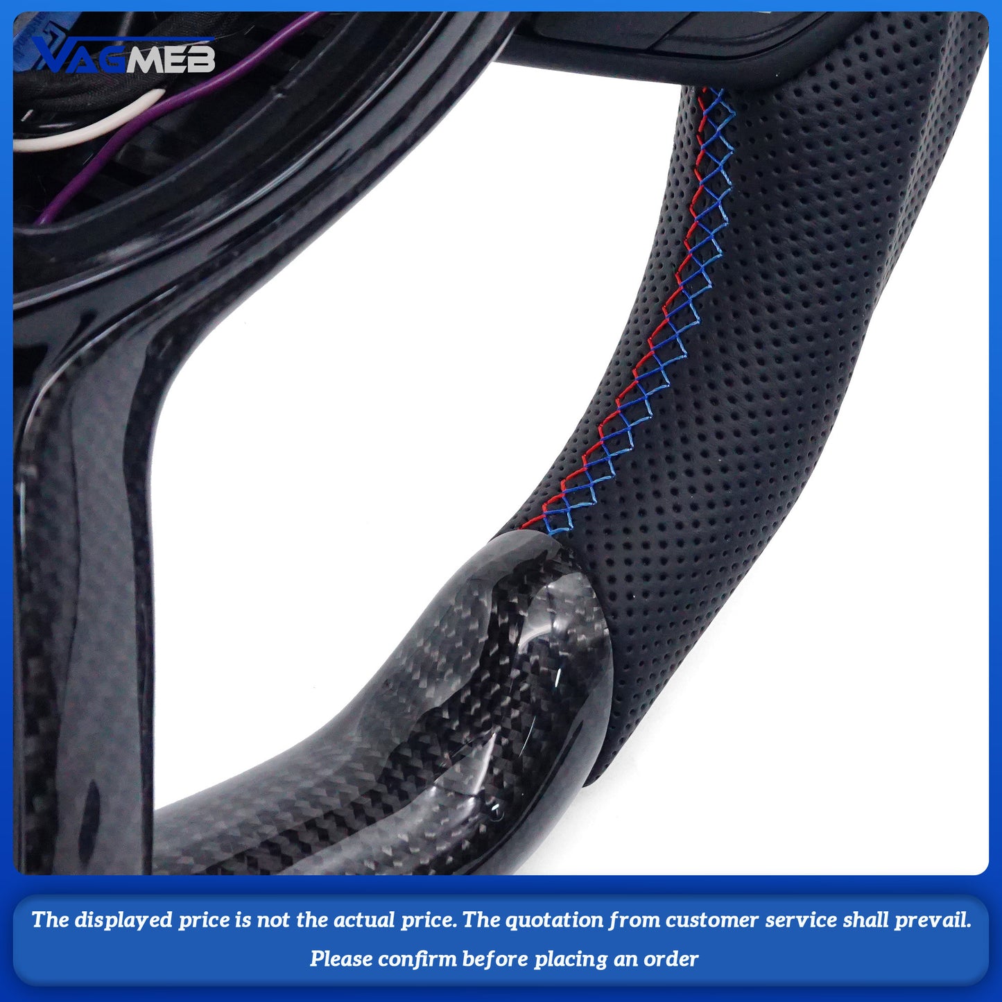 For Bmw 3 Series carbon fiber Steering Wheel