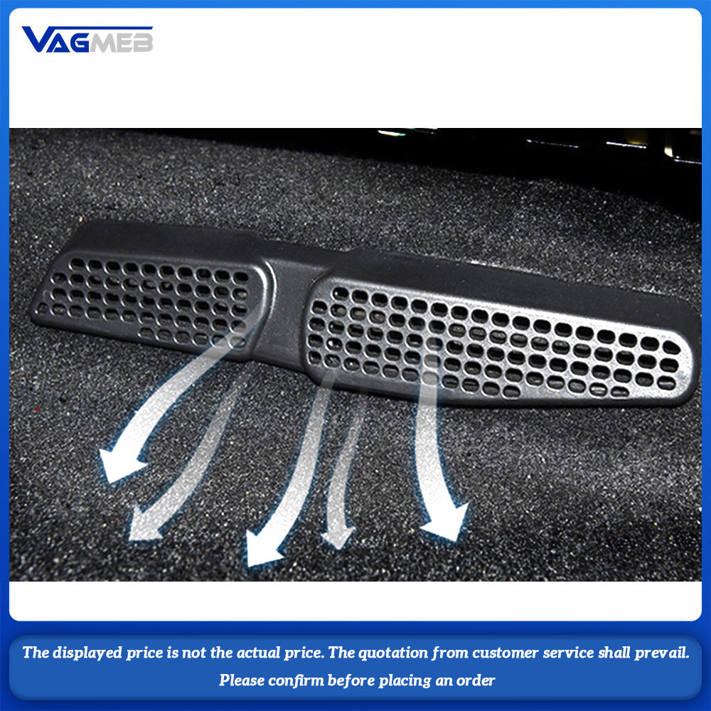 Car Air Vent Cover For VW Golf 7 MK7 MK8 Rear Seat Air Conditioning Outlet Cover
