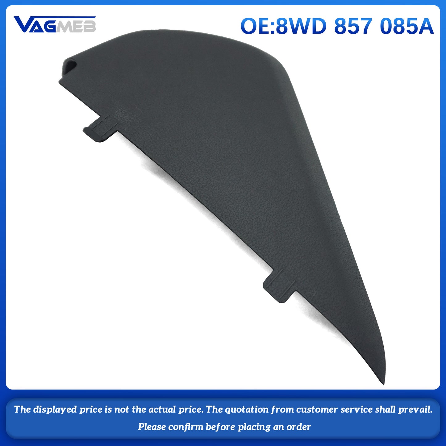 Dashboard cover plate 8WD 857 085A 086A 4P