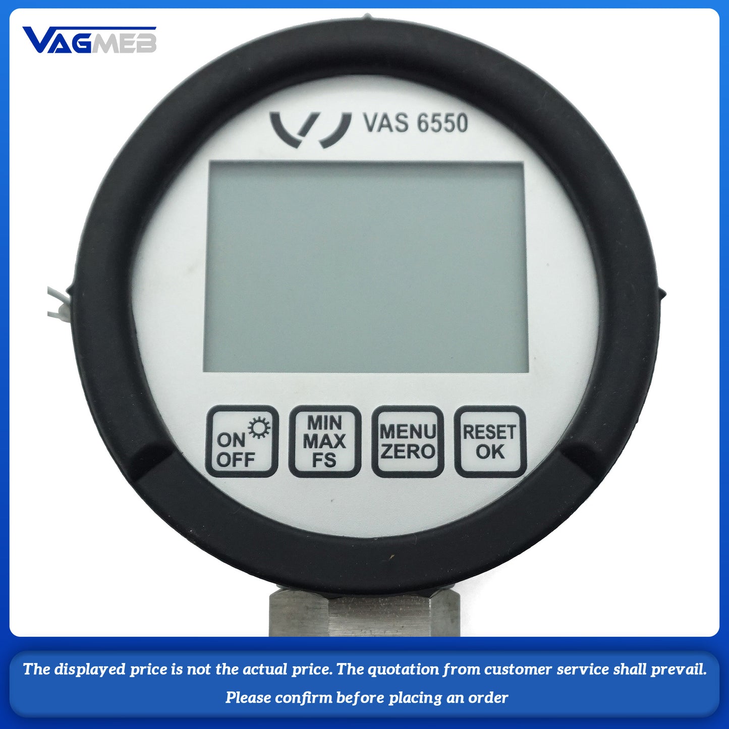 For Audi Original factory fuel pressure Test Scale VAS 6550