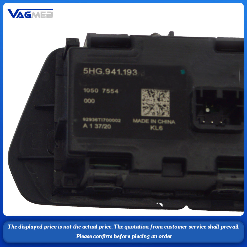 For VW Golf MK8 automatic headlight switch fog light switch defogging switch 11D 941 193
