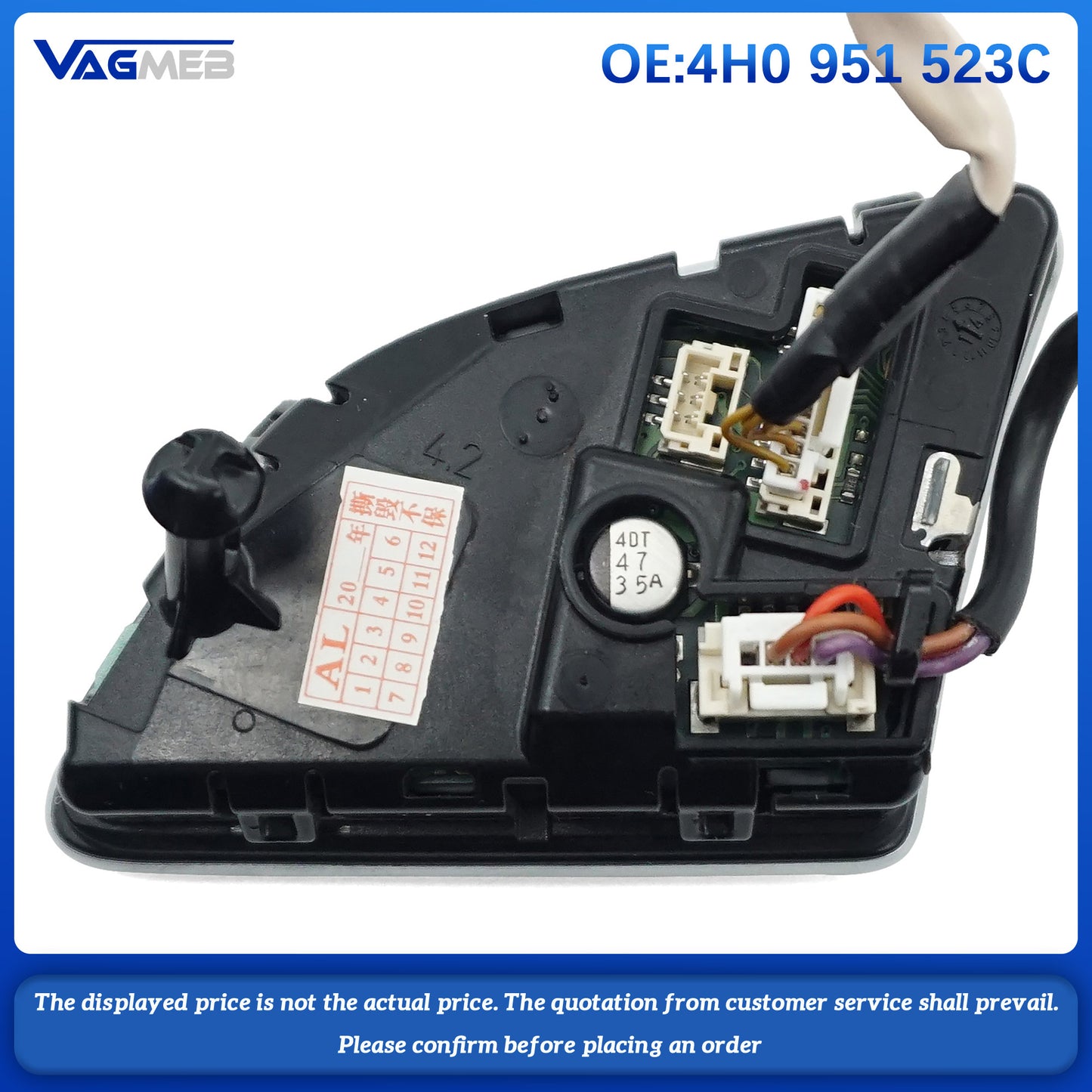 For Audi A8 steering wheel buttons 4H0 951 523C