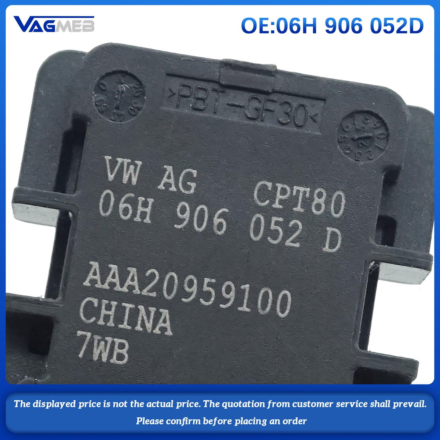 Engine Air Injection Pressure Sensor For Audi Q3 Q5 A5FY A6C8 A8 06H 906 052D