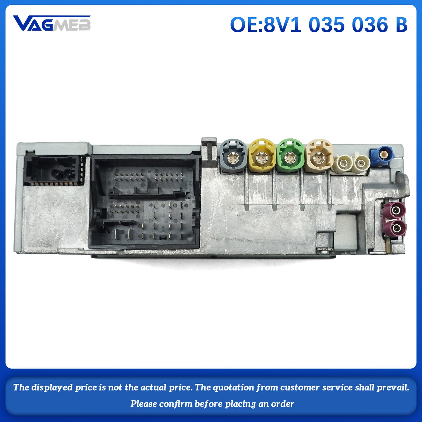 For Harman radio MAIN RADIO For Audi A3 S3 8V1 035 036 B