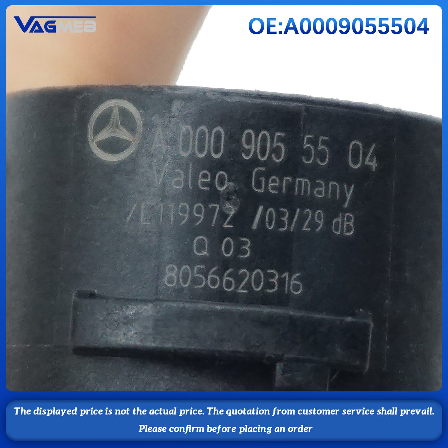 For Mercedes-Benz PDC Parking Assistance Sensor A0009055504