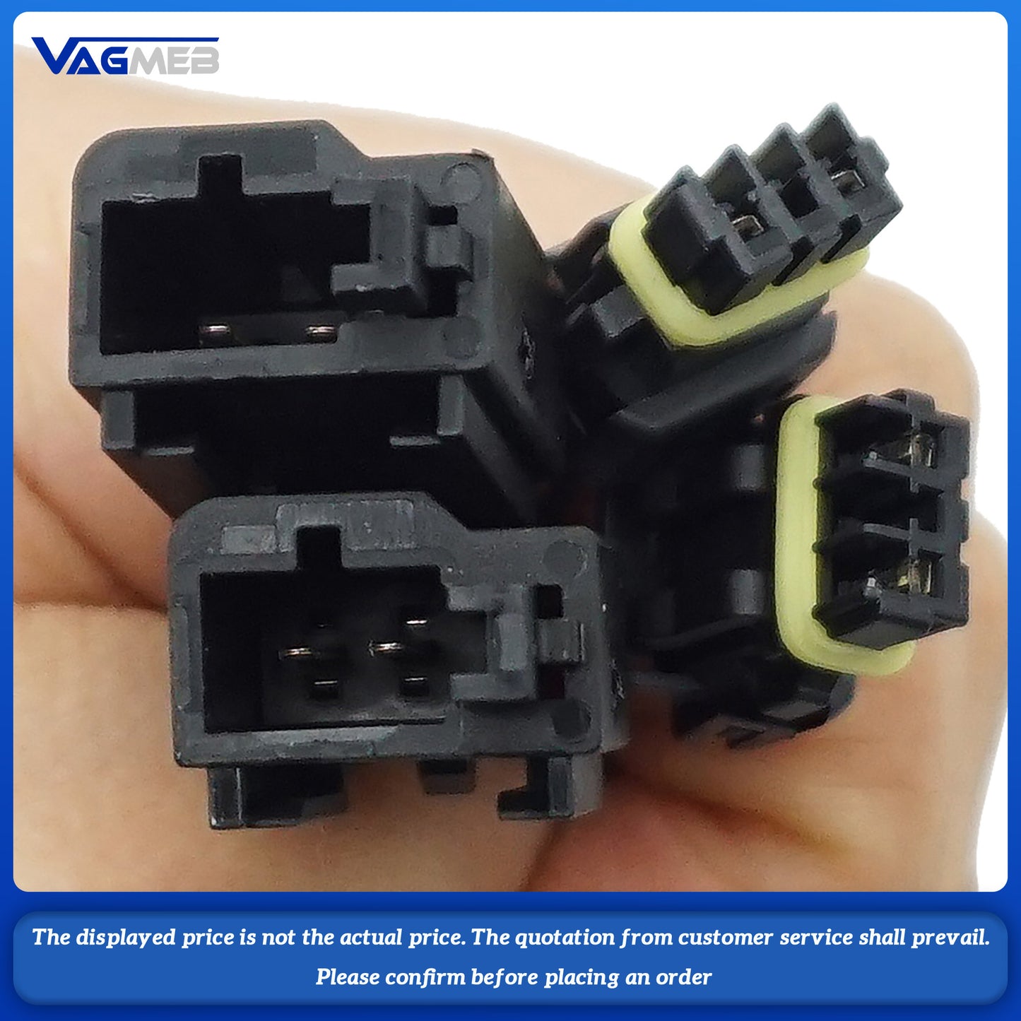 For VW Tiguan L Lane Change Assist Wiring Harness (Mirror Case Version)