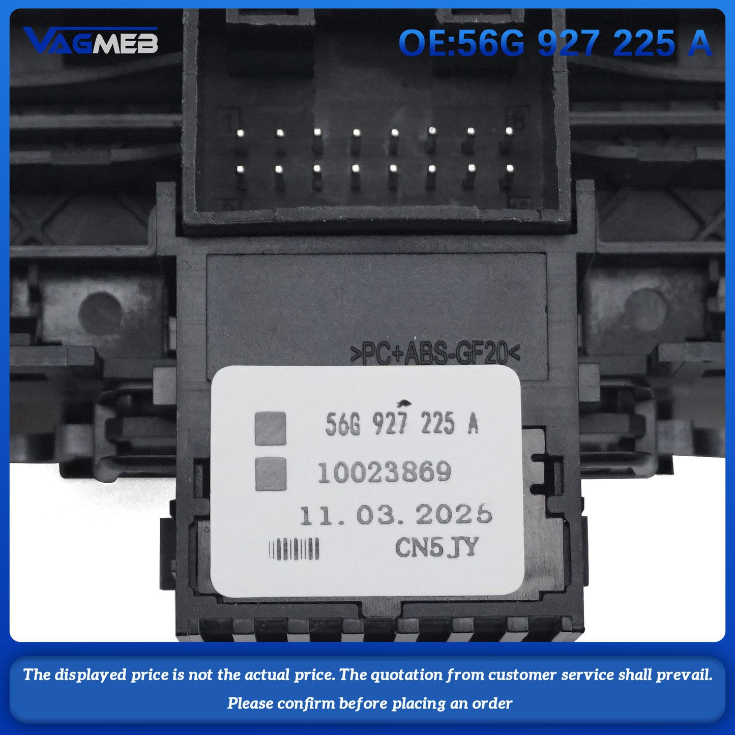New Handbrake Parking Brake Switch For VW For Skoda Kodiaq Karoq 56G928225A Car Accessories