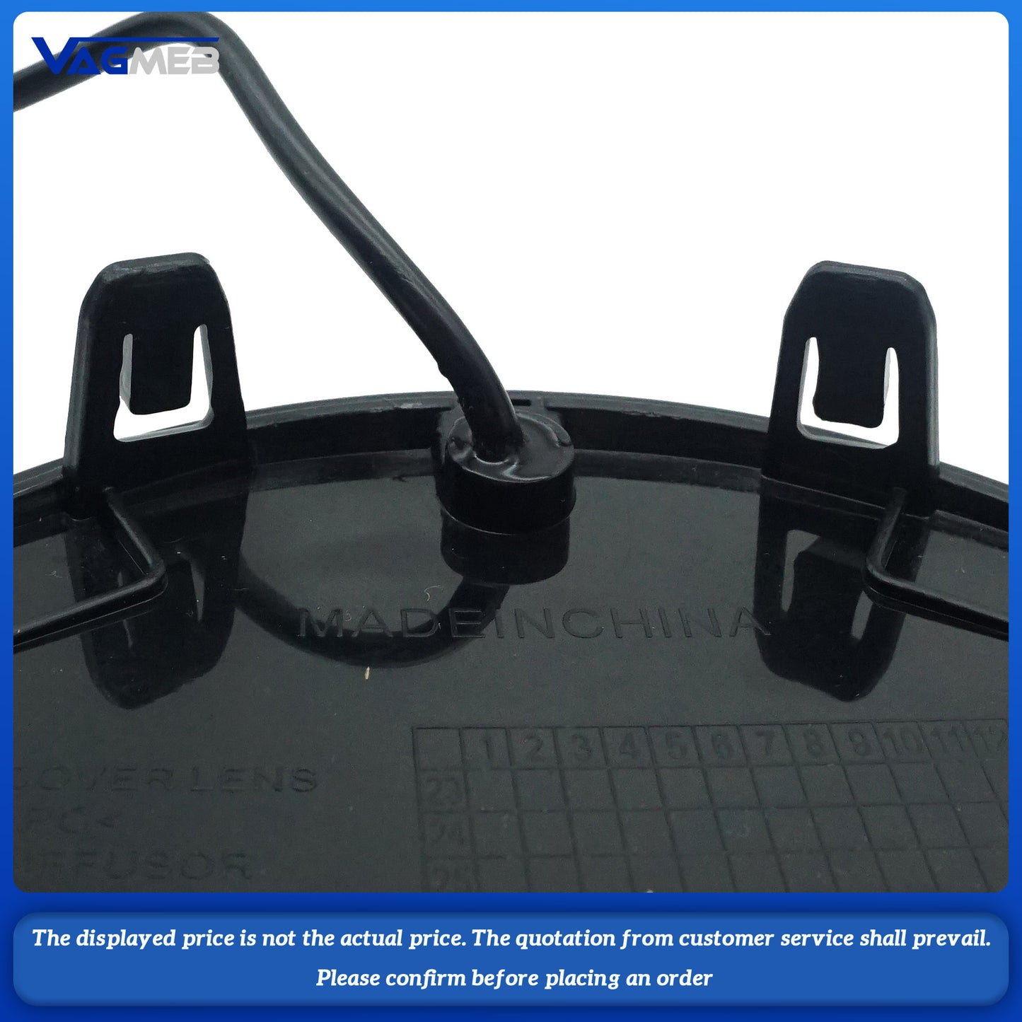 For VW Golf MK 8.5 Lighted Grille Emblem