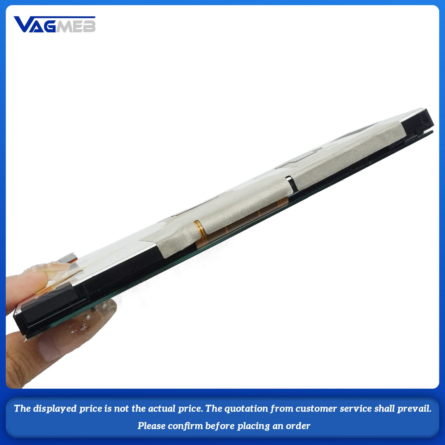 6.5 inch LCD Dispaly With Touch panel For VW Polo Skoda Fabia 3 Navigation Screen Repair