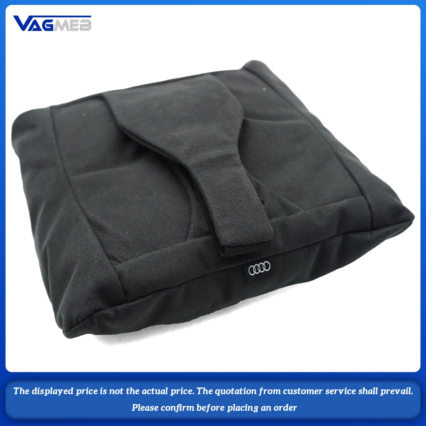 For Audi suede headrest