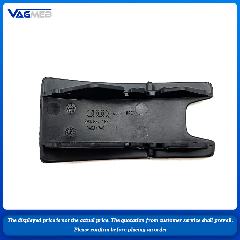 New Black Child Restraint Rear Seat Hook ISOFIX Cover For Audi A4 A5 A6 A7 S5 S4 S6 2017 2018 2019 - 2021 8W0 887 187