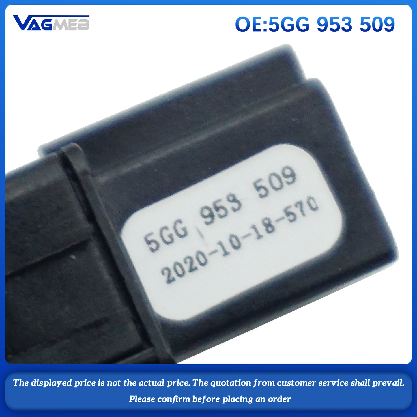 For Golf 7 MK7 2013-2017 5GG953509 Emergency Switch Button Double Flash Light Lamp Switch Hazard Warning 5GG 953 509