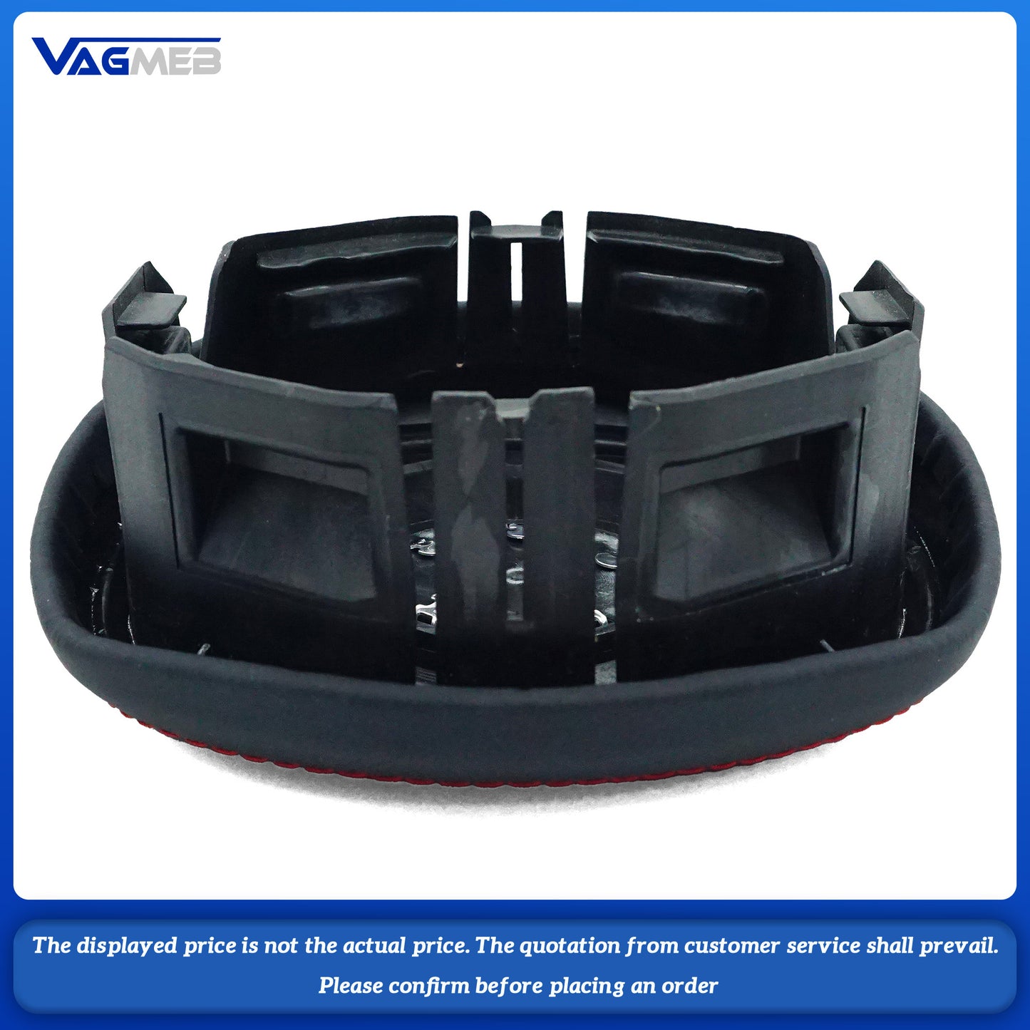 Dyed red thread Steering wheel airbag cover multifunction steering wheel For BMW M5 Dyed red thread