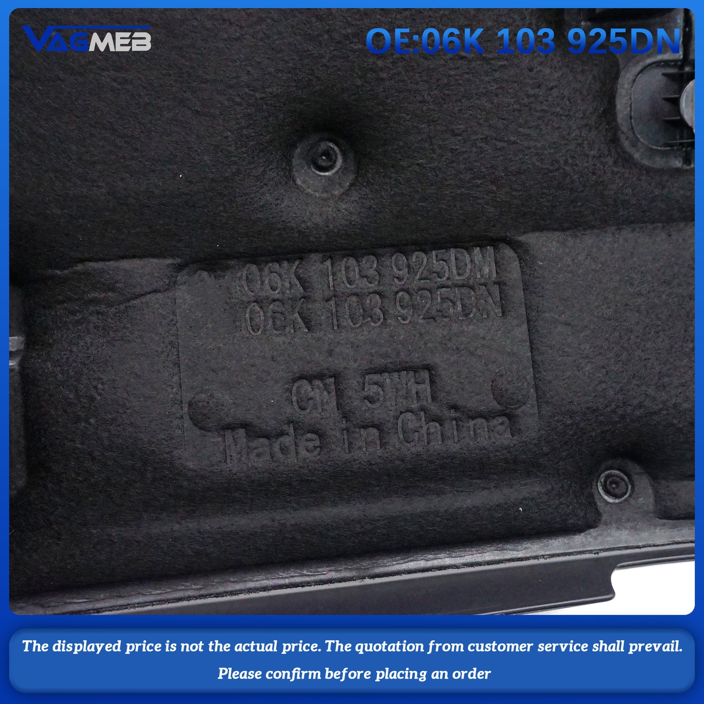 Engine Top Cover Protective Cover 06K 103 925 DN For Skoda Kodiaq
