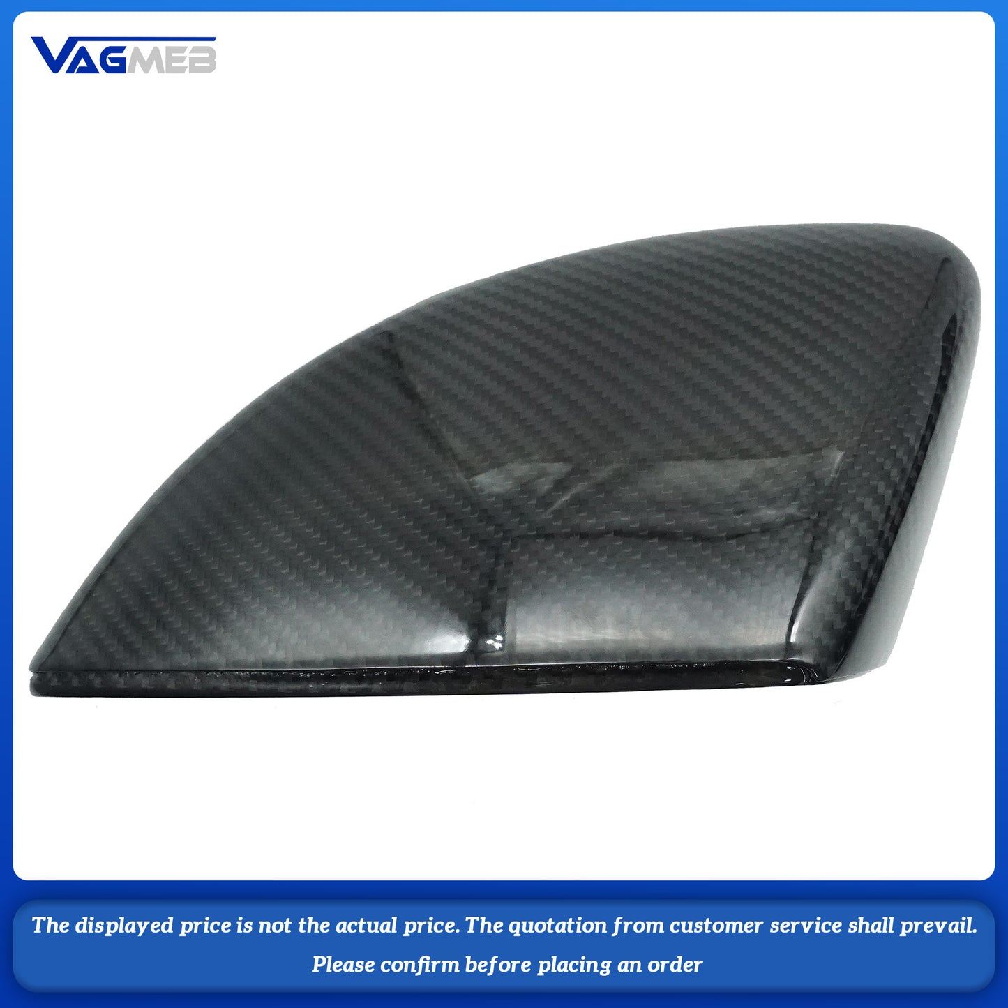 For Audi RS3 8V carbon fiber mirror housing (with lane changing function)
