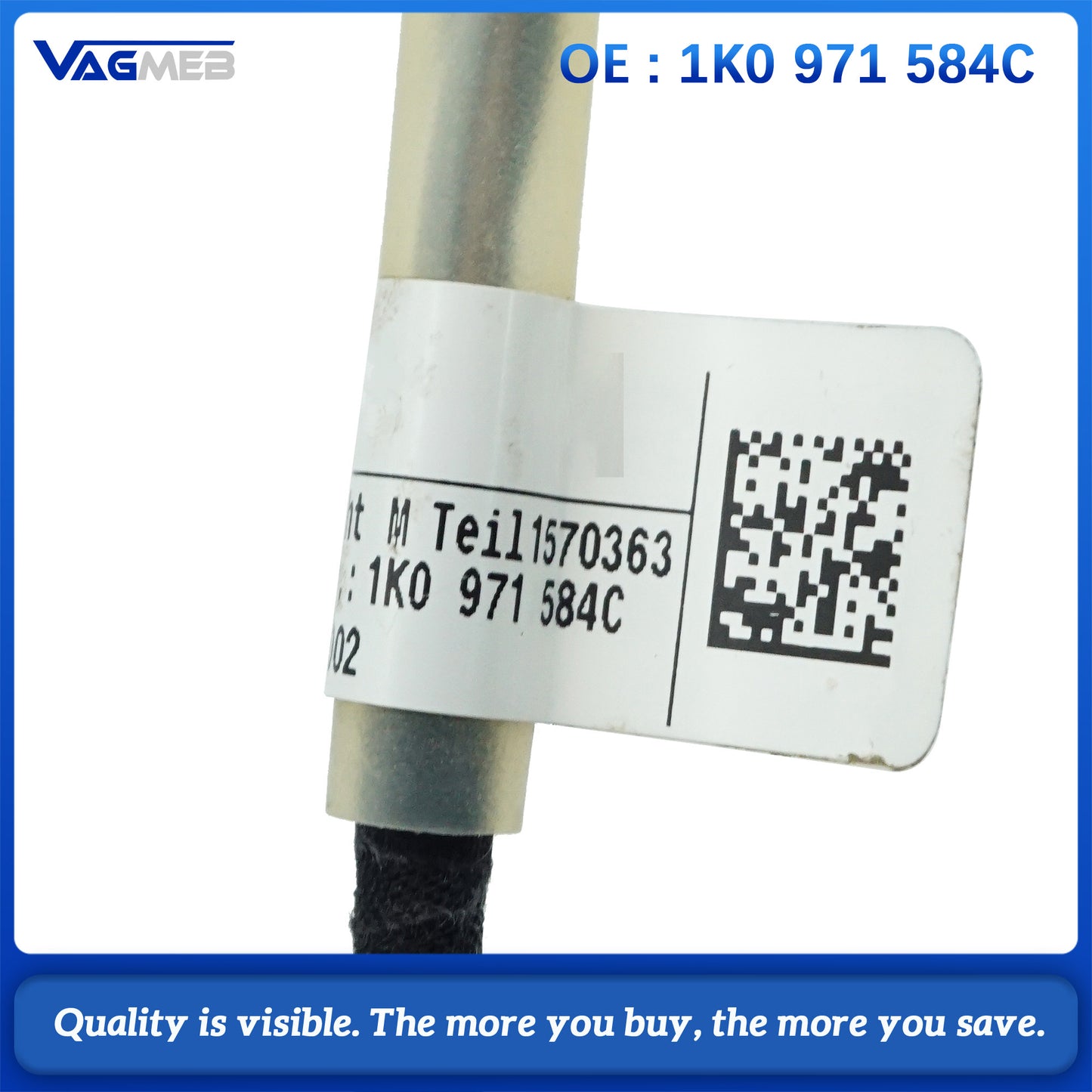 Multifunction MF Steering Wheel Cable Wire Harness For VW Golf MK5 Passat B6 1K0 971 584 C