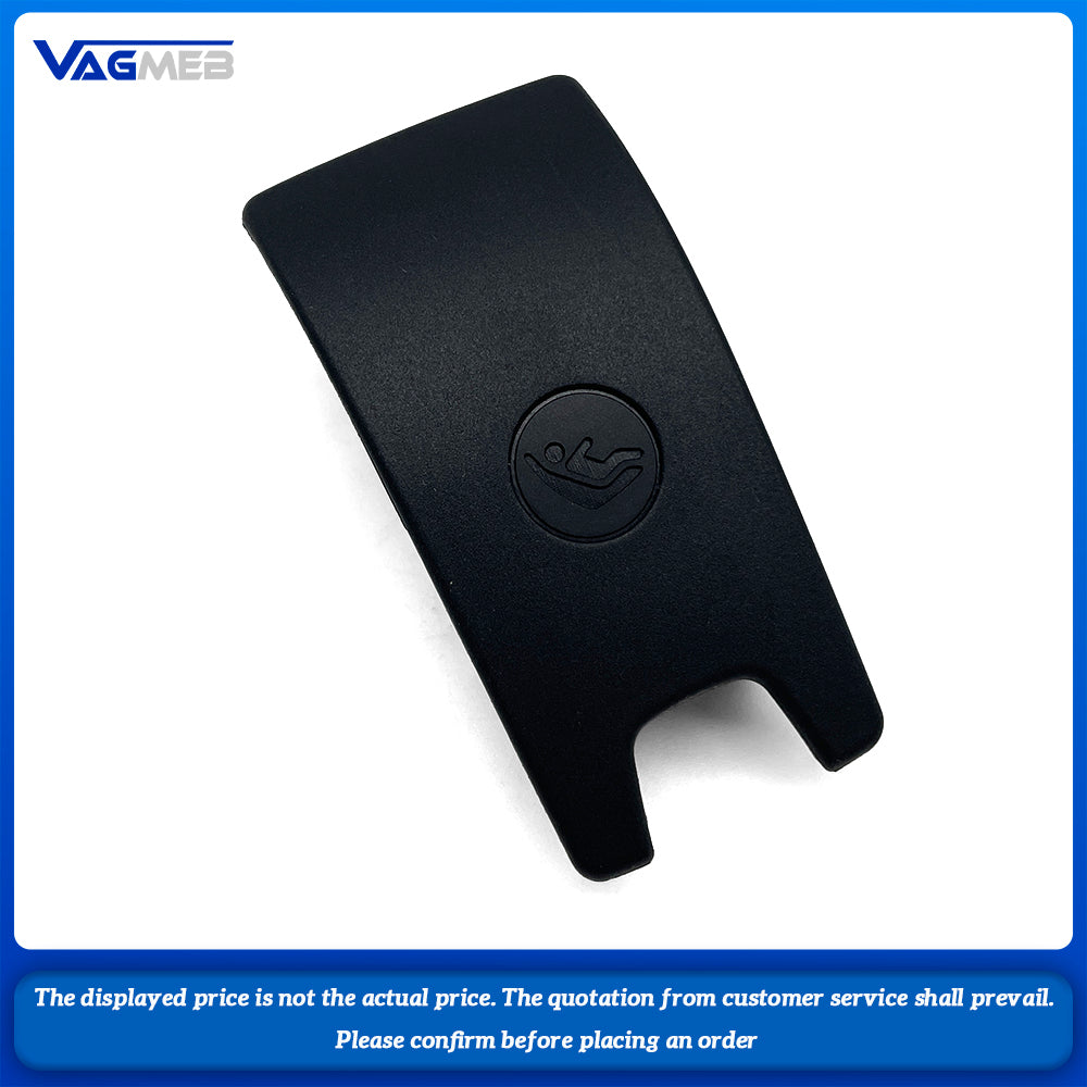 New Black Child Restraint Rear Seat Hook ISOFIX Cover For Audi A4 A5 A6 A7 S5 S4 S6 2017 2018 2019 - 2021 8W0 887 187