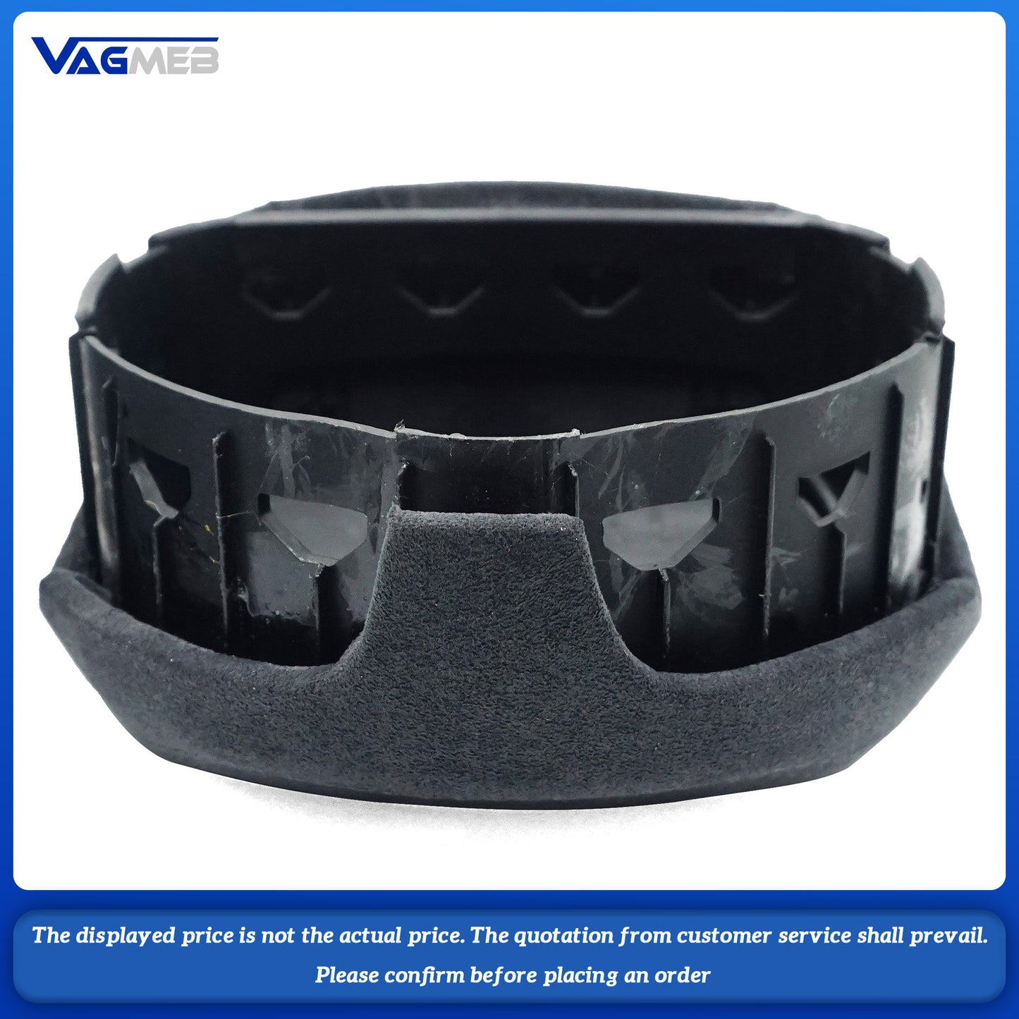 The black line Steering wheel airbag cover multifunction steering wheel For Hyundai i30n