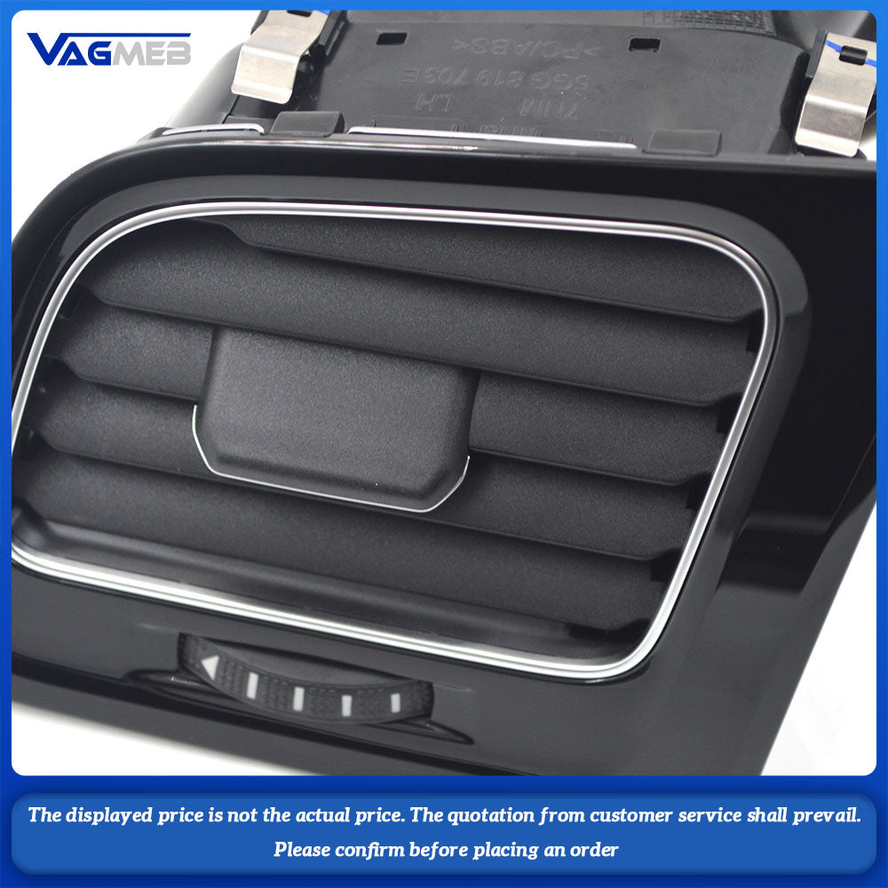 For VW GOLF MK7 Left Air Outlet Assembly Paint Black 5GG 819 703 E