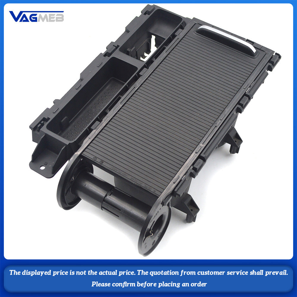 For VW Passat B8 Cupholder Console Cup Holder With Sliding Lid Water cup holder