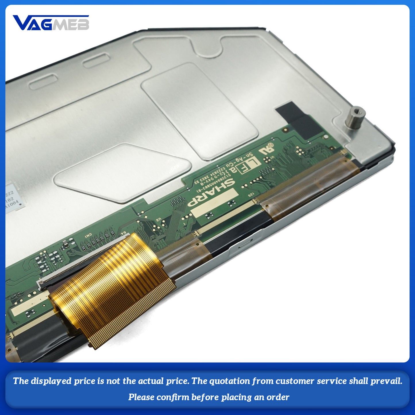 New Grade for Audi Q8 Q7 Q5L A6 A8 Lcd Display Screen replace 8Y0 920 790D