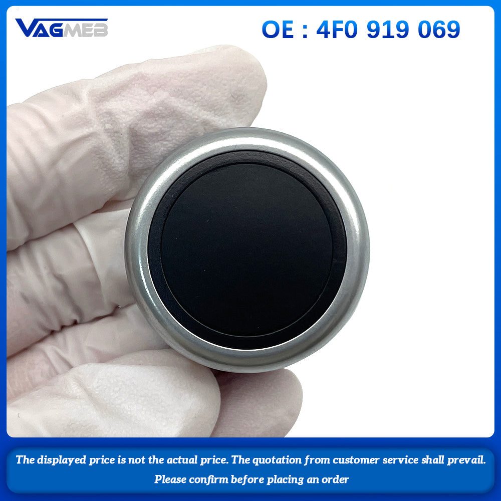 MMI Multi Media Rotary Knob Main Menu Volume Switch Cover For Audi A6 Allroad Quattro C6 A8 Q7 2007-2009 RS6 4F0 919 069