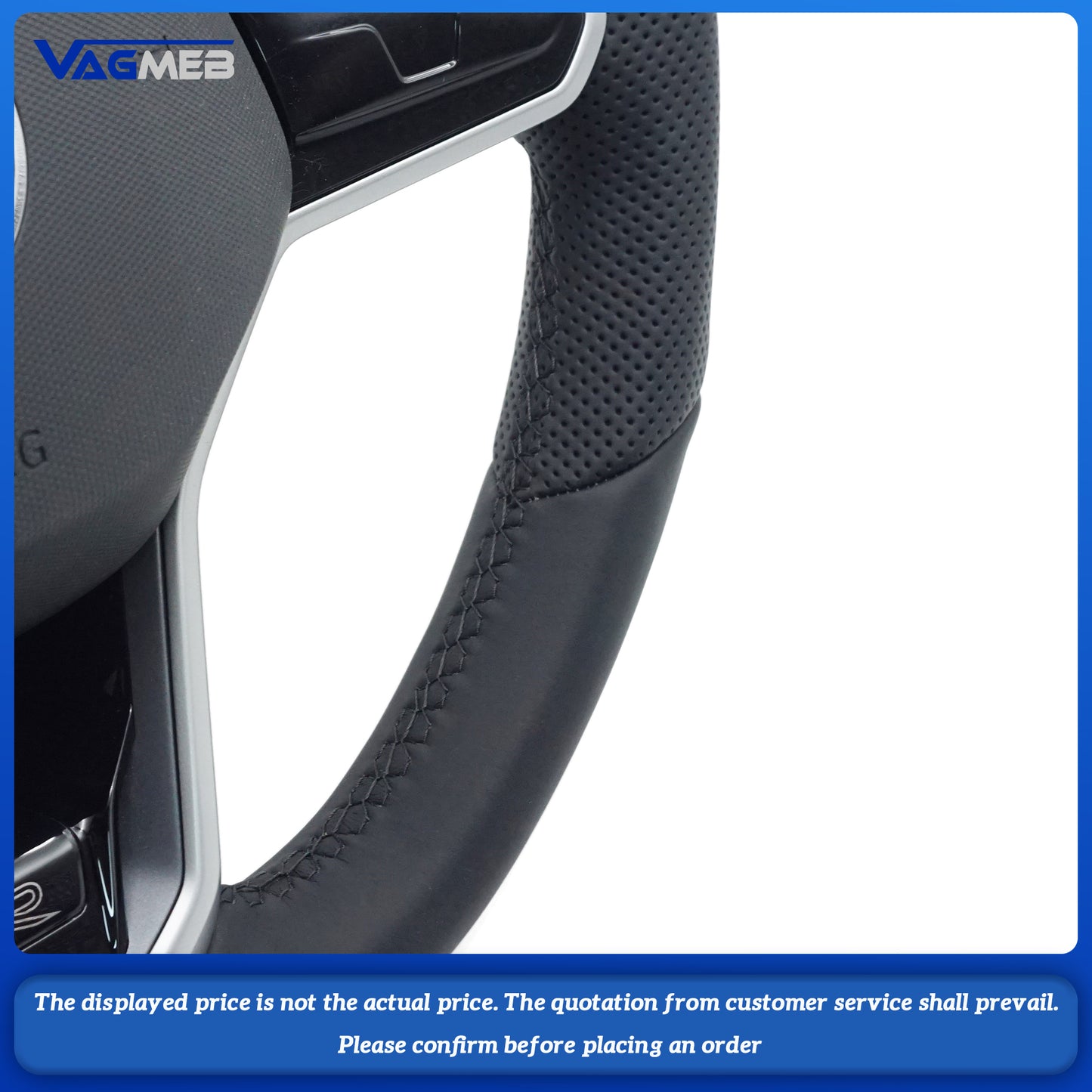 For VW Atlas Golf 8 Mk8 Jetta Sharan Passat B9 Tiguan Steering Wheel