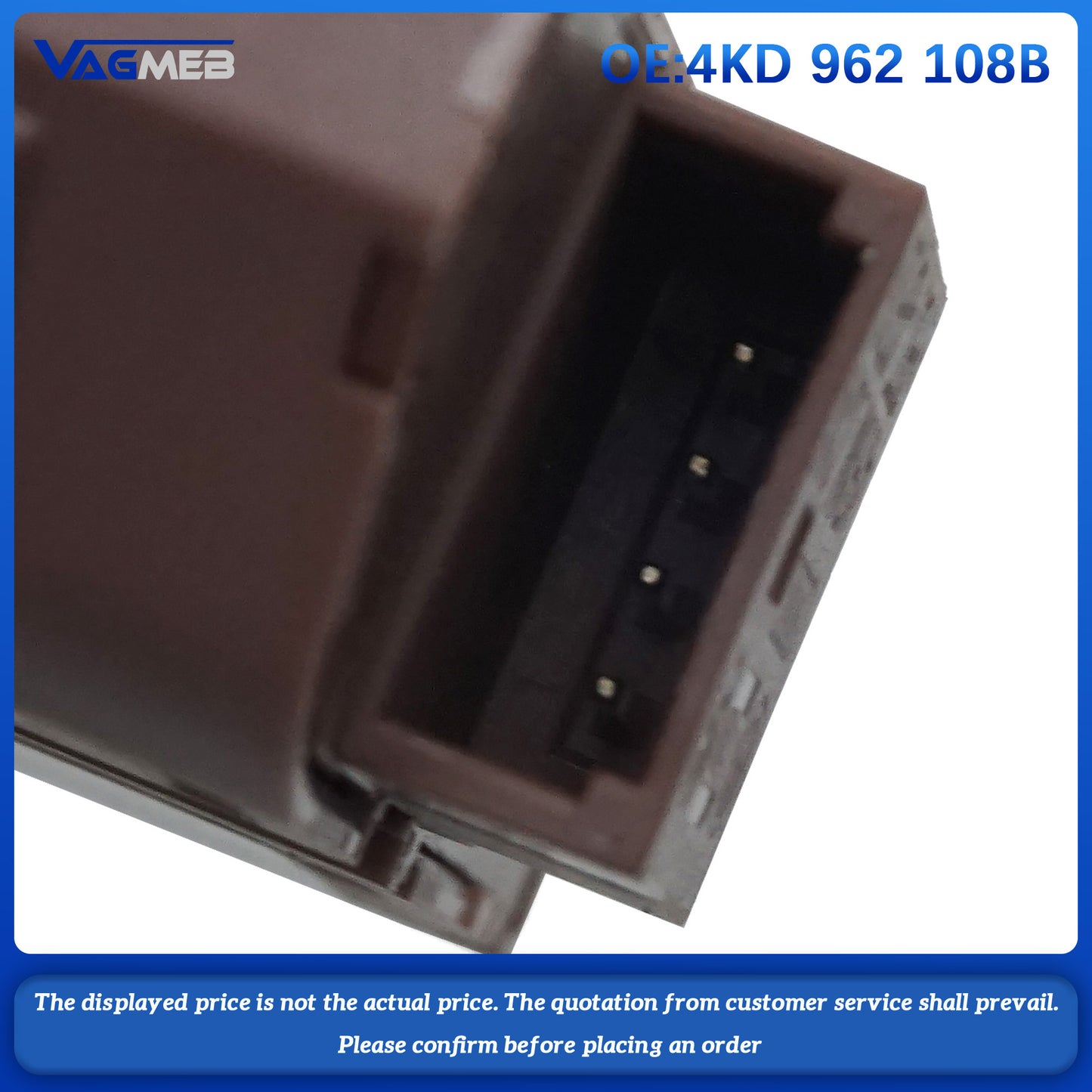 Replacement Switch Car Door Lock Switch For Audi A6C8 4KG 962 108 A 4KD 962 108B