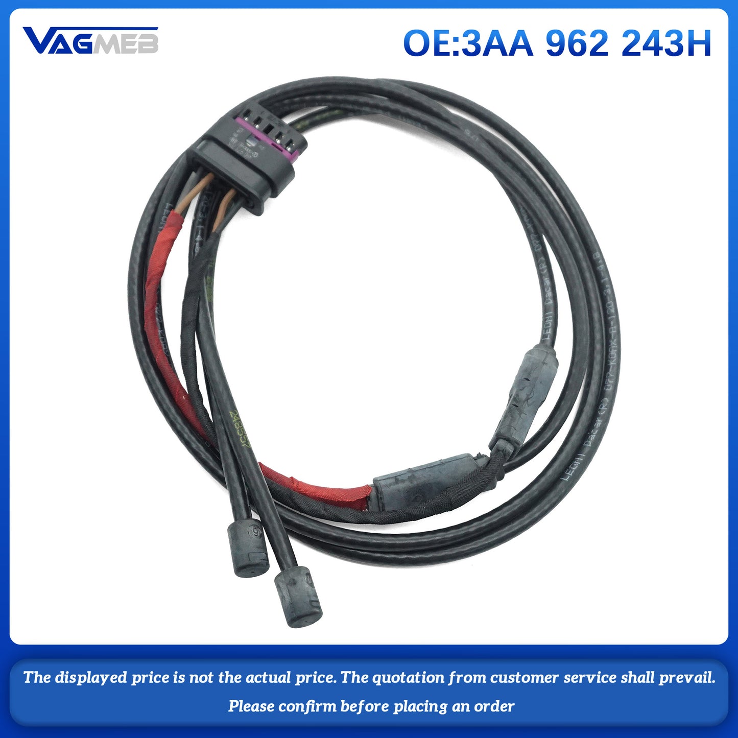 Trunk Auto Easy Open System Foot Sensor Wire Fit For VW Passat B6 B7 B7L CC For Audi A4 RS4 A5CA A5CO RS5 3AA 962 243H